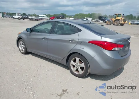 2013 Hyundai Elantra Gls из США, поврежденный, VIN KMHDH4AE1DU710322